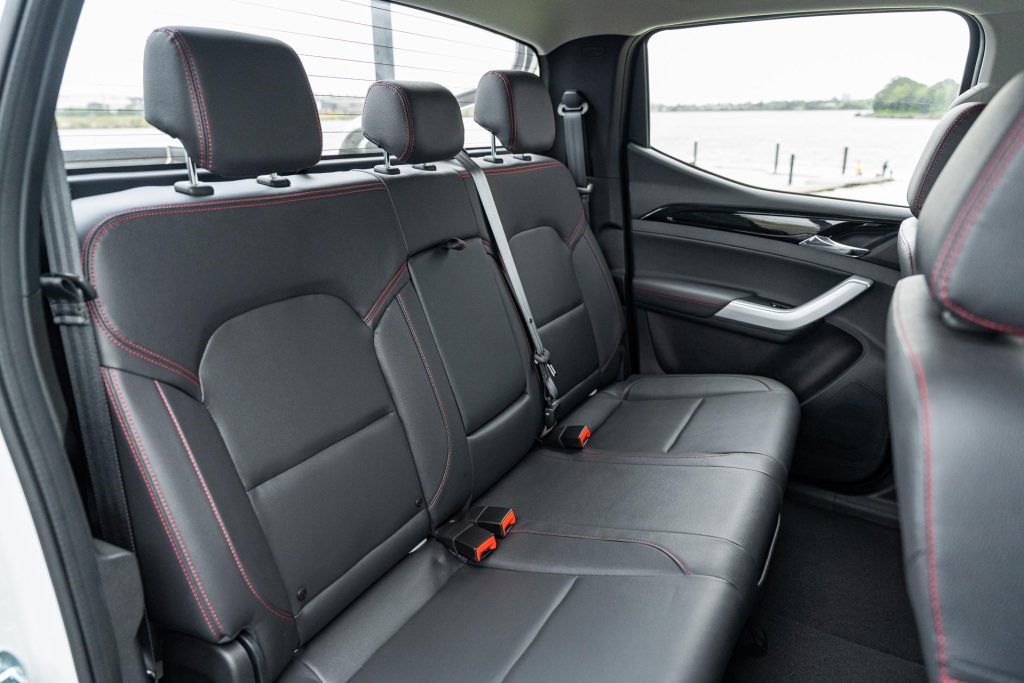 Rear seats in the LDV e-T60