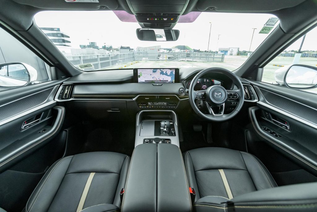 Mazda CX-90 Takami front interior view