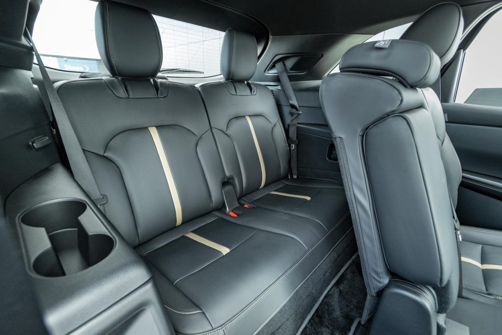 Mazda CX-90 Takami rear seat row, seventh seat