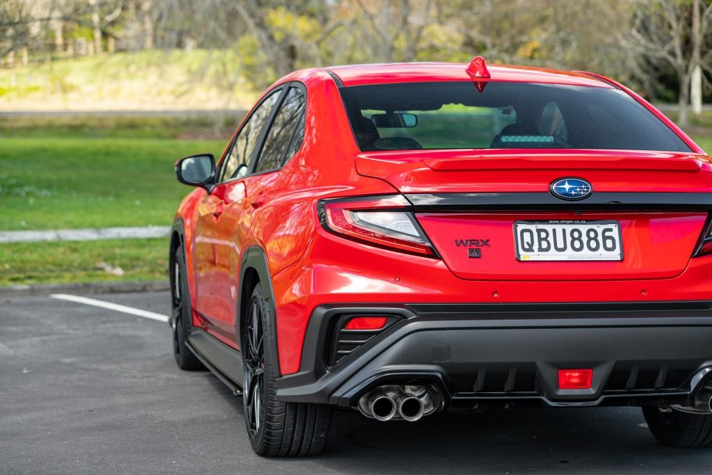 Subaru WRX AKA rear detail