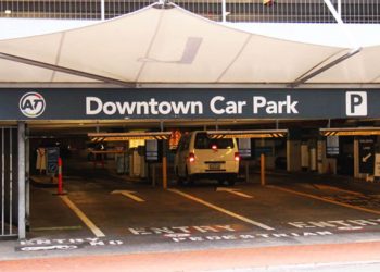 Auckland Downtown Car Park entrance