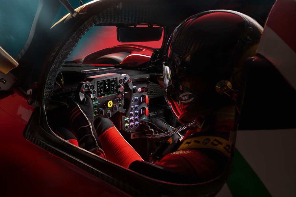 Ferrari 499P Modificata interior