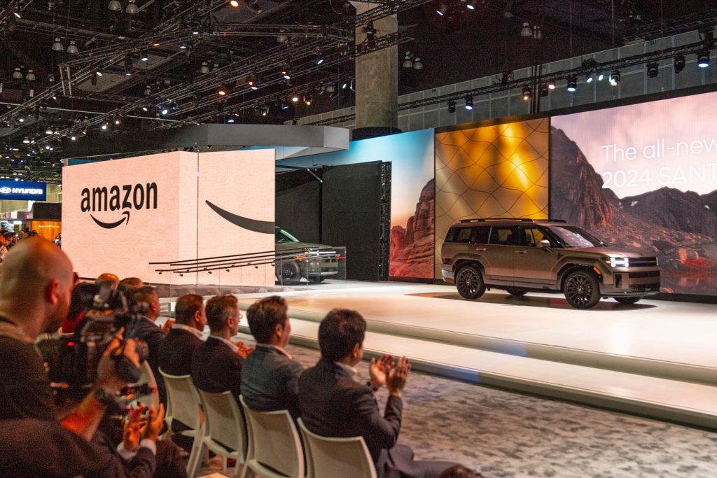 Hyundai Santa Fe and Amazon partnership