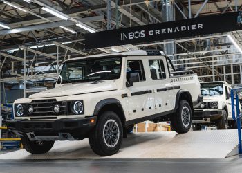 Ineos Grenadier Quartermaster rolling off production line