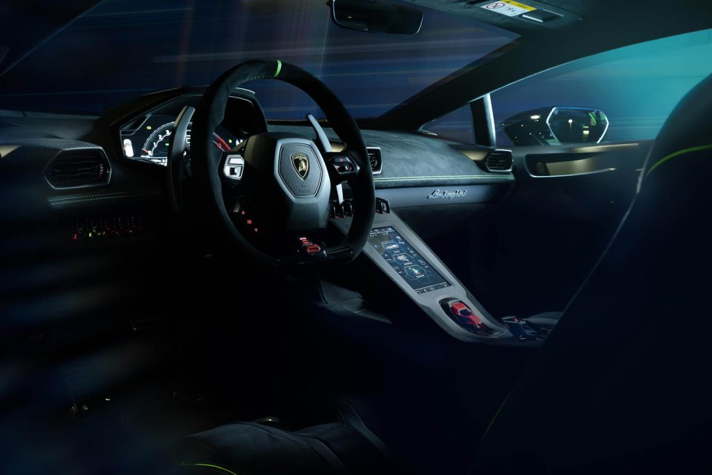 Lamborghini Huracan STO SC10 Anniversario interior