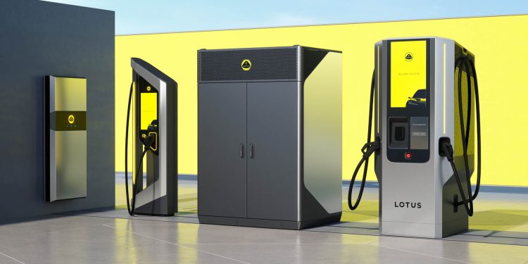 Lotus' new EV chargers