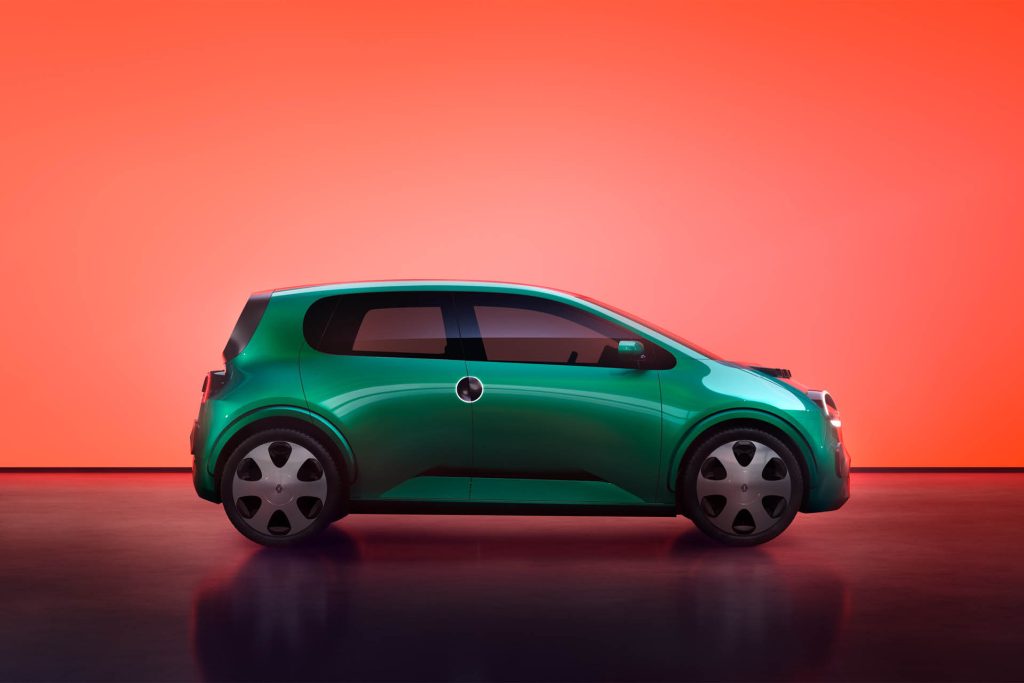 Renault Twingo concept side profile view