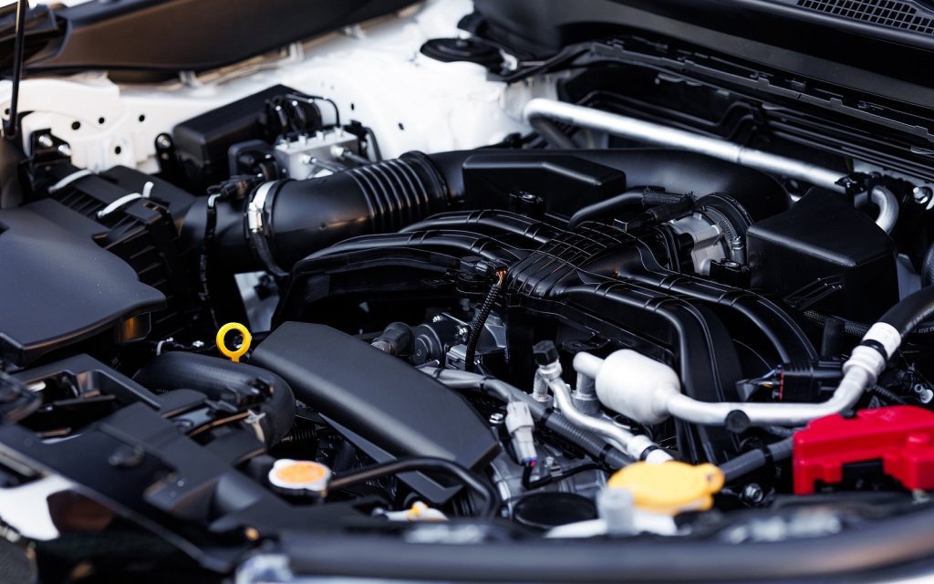 Subaru Forester Sport engine bay