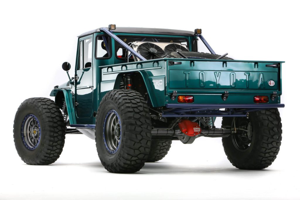 Toyota Land Cruiser FJ45 'FJ Bruiser' rear three quarter view