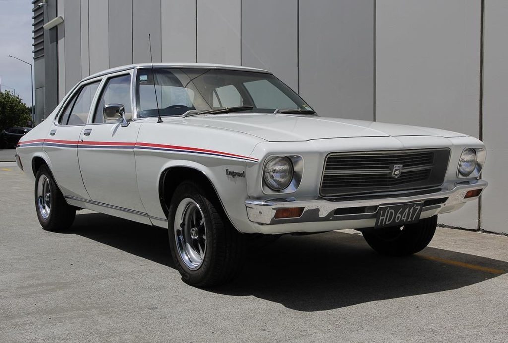 1973 Holden Kingswood Games Car front three quarter view