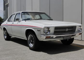 1973 Holden Kingswood Games Car front three quarter view