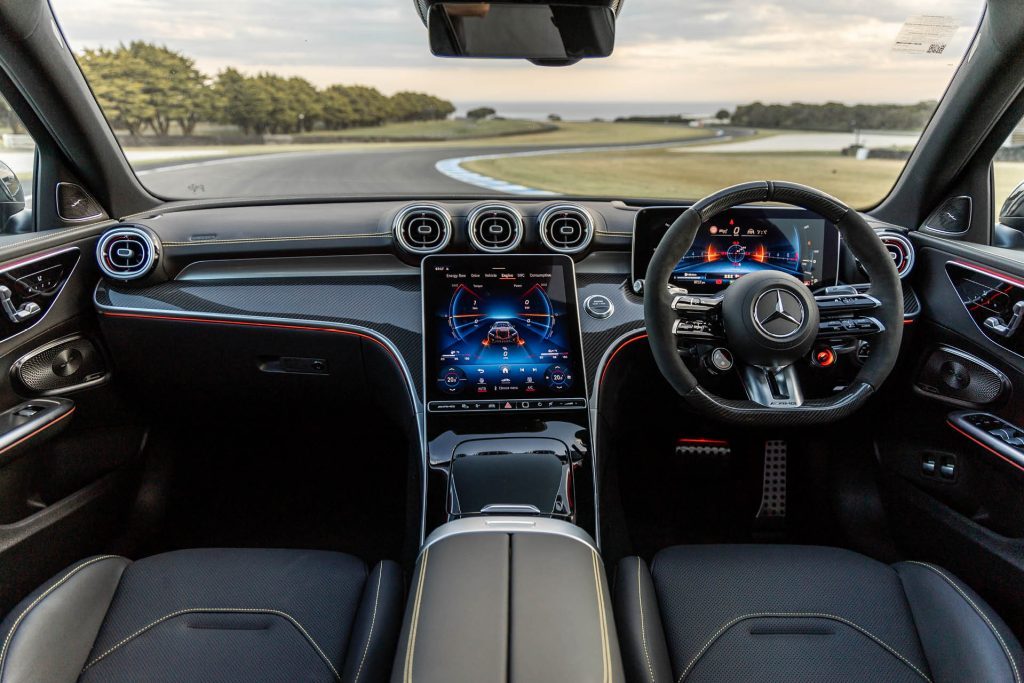 2024 Mercedes-AMG C 63 S E Performance interior