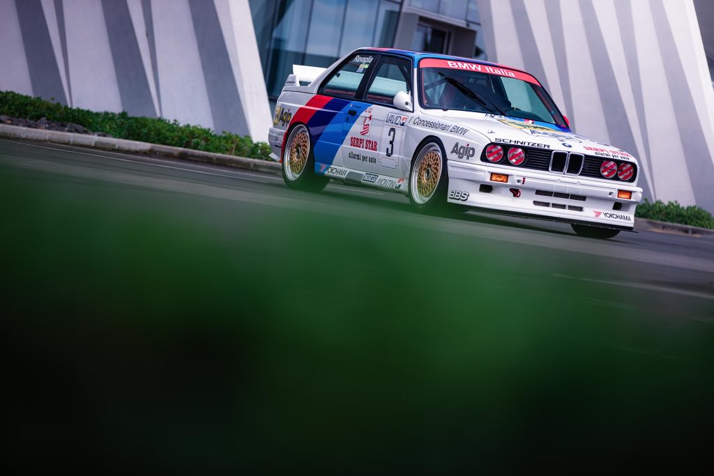 BMW M3 Group A front quarter shot