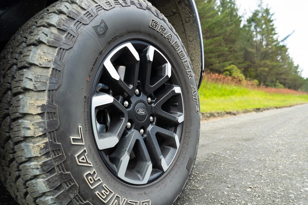 Ford Ranger Wildtrak X 17 inch wheel detail