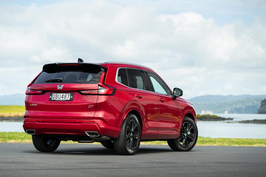 Honda CR-V RS, shown from the rear