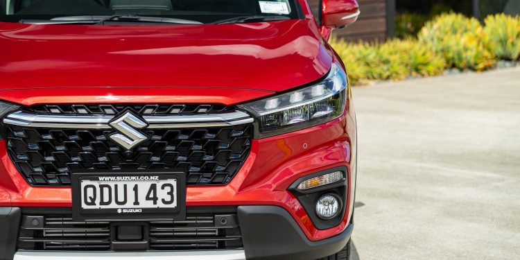 Suzuki S Cross front grille and headlight