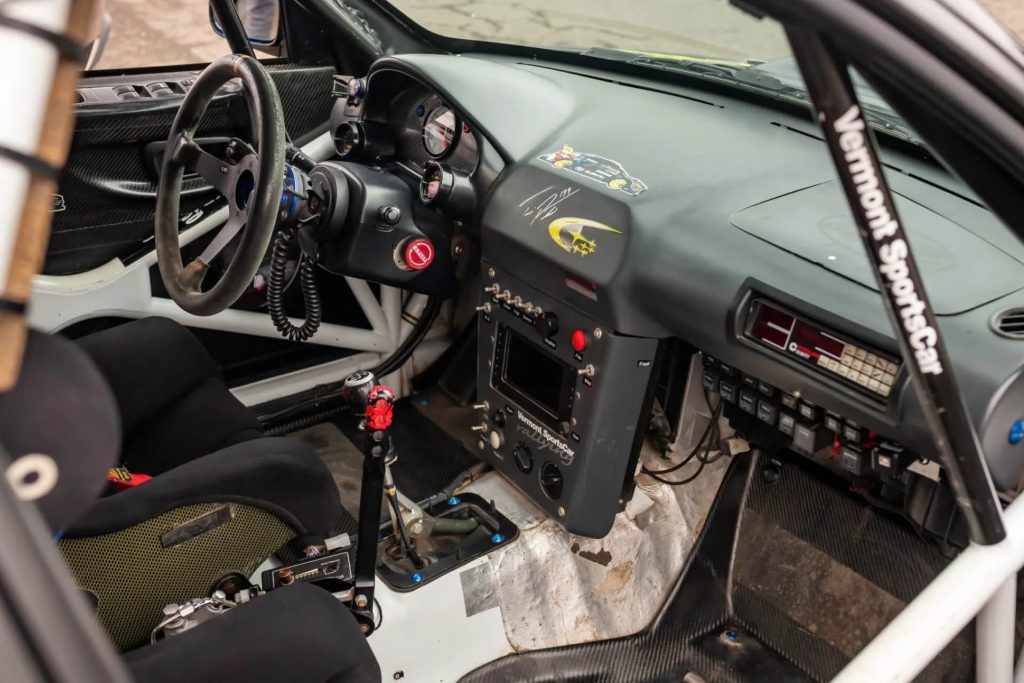 Ken Block's 2004 Subaru Impreza 2.5 RS rally car interior