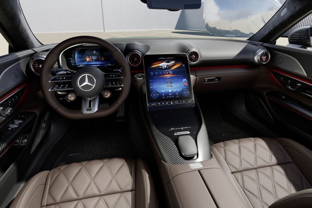 Mercedes-AMG SL 63 S E Performance interior