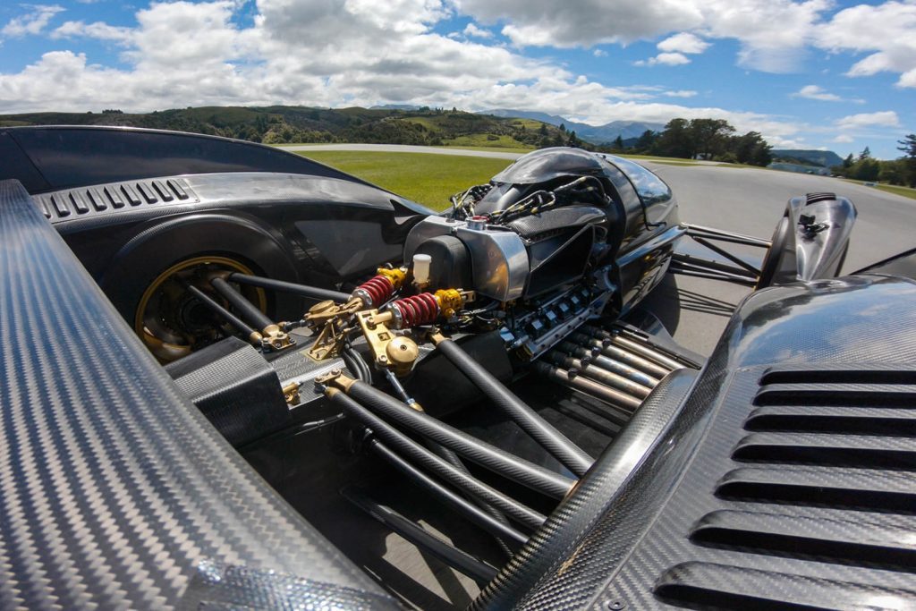 Rodin Cars FZERO engine and suspension