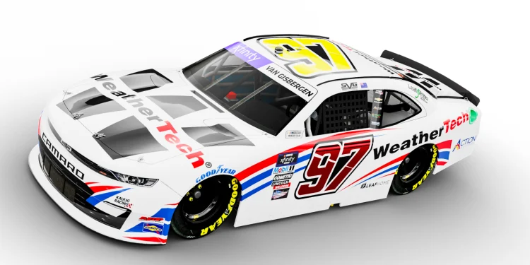 Shane van Gisbergen's 2024 NASCAR Xfinity car