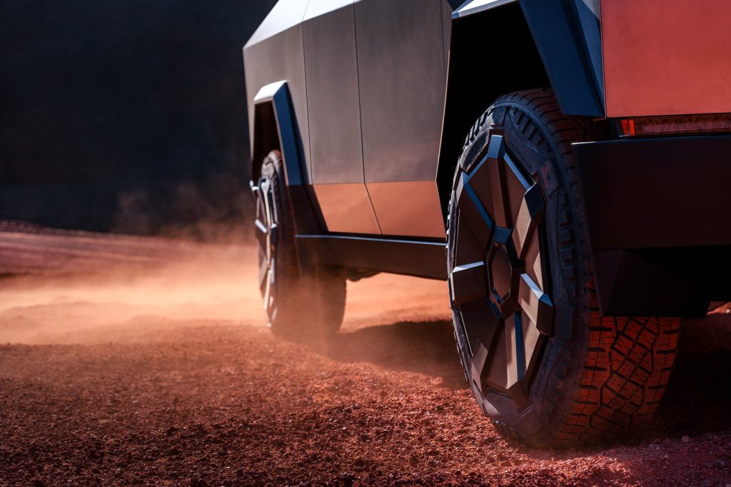 Tesla Cybertruck wheels