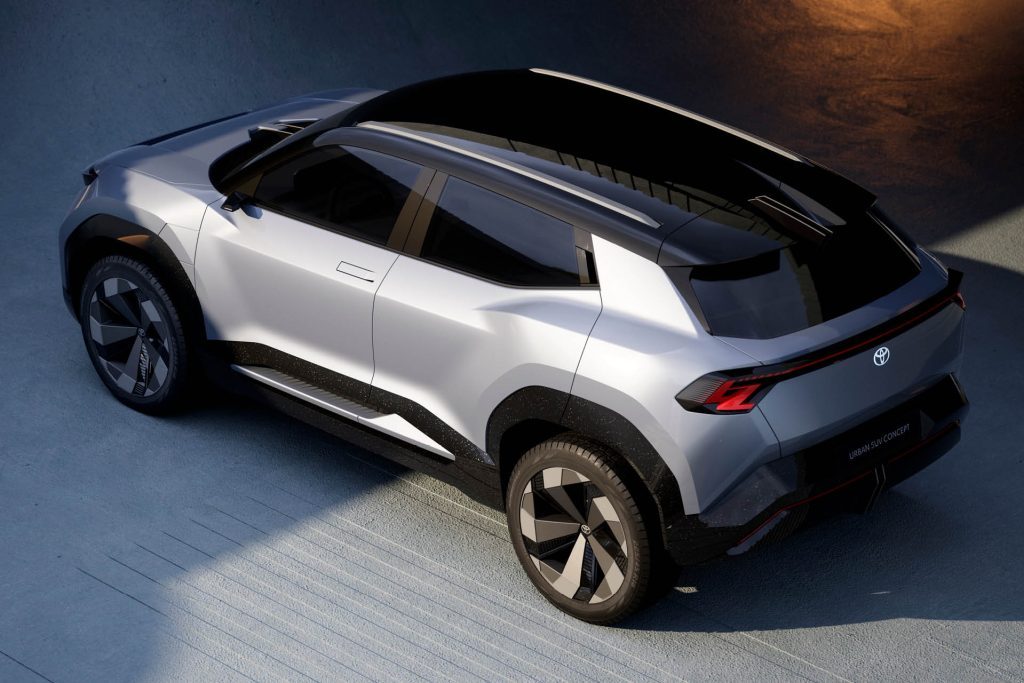 Toyota Urban SUV Concept rear three quarter view