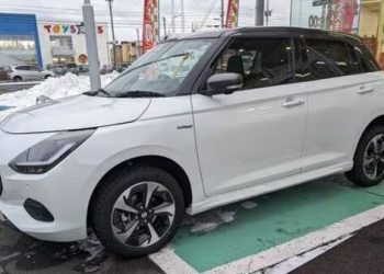 2024 Suzuki Swift spotted at dealership in Japan