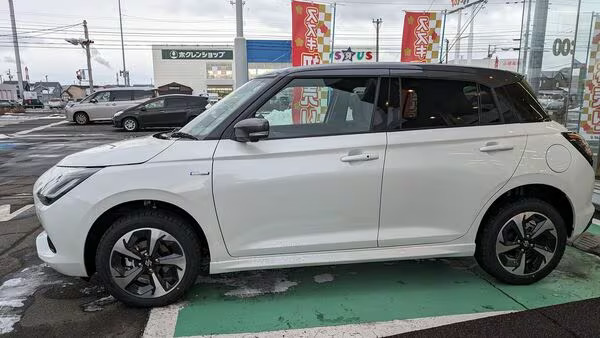 2024 Suzuki Swift spotted at dealership in Japan