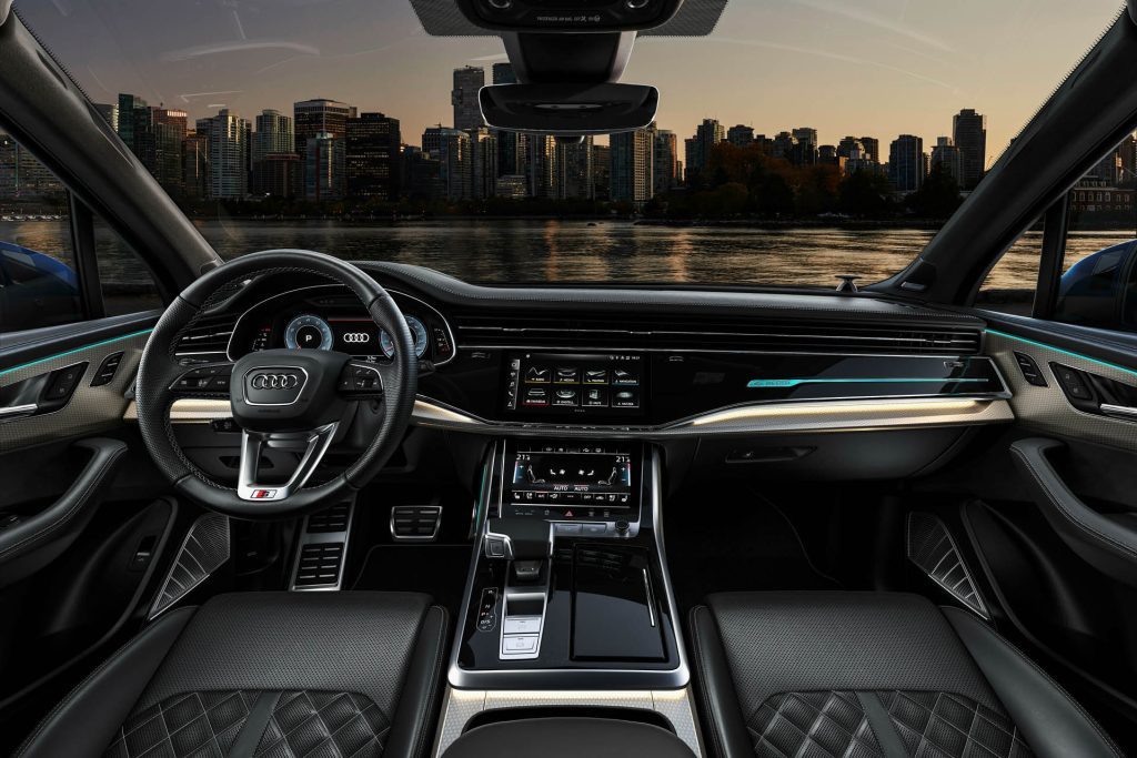 2025 Audi Q7 facelift interior