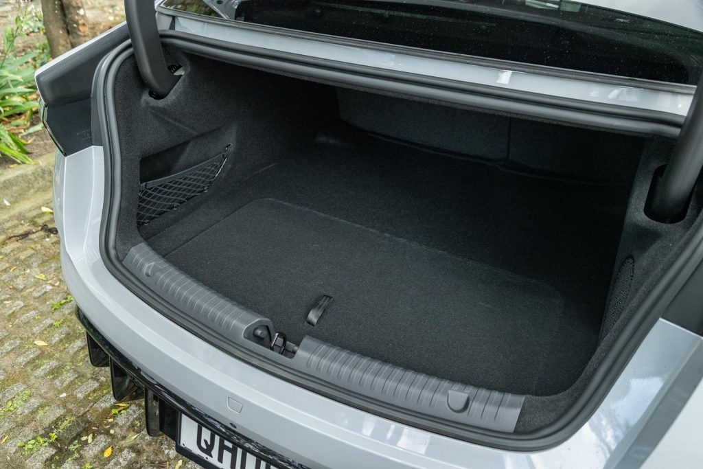 Boot space in the BYD Seal Performance