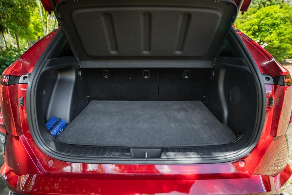 Boot space in the Hyundai Kona 1.6T N