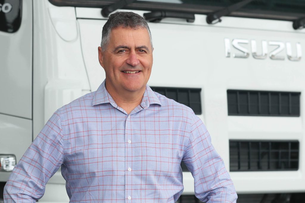 David Ballantyne, General Manager of Isuzu Trucks New Zealand.