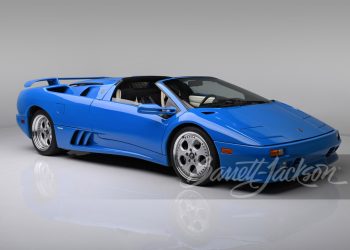 Donald Trump's old 1997 Lamborghini Diablo VT front three quarter view