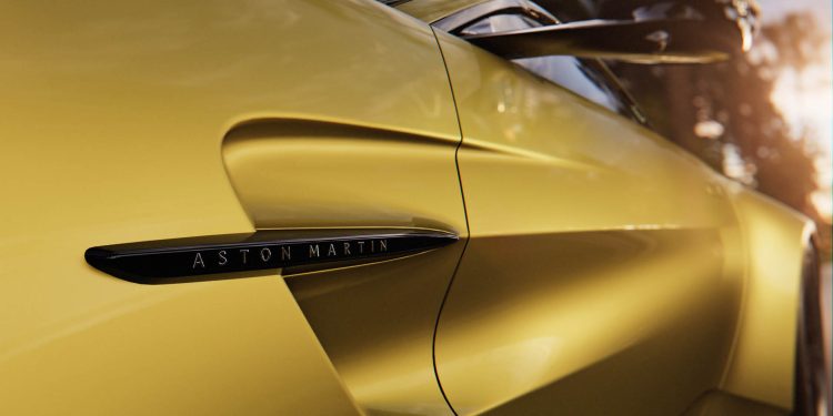 Fender vent on Aston Martin Vantage