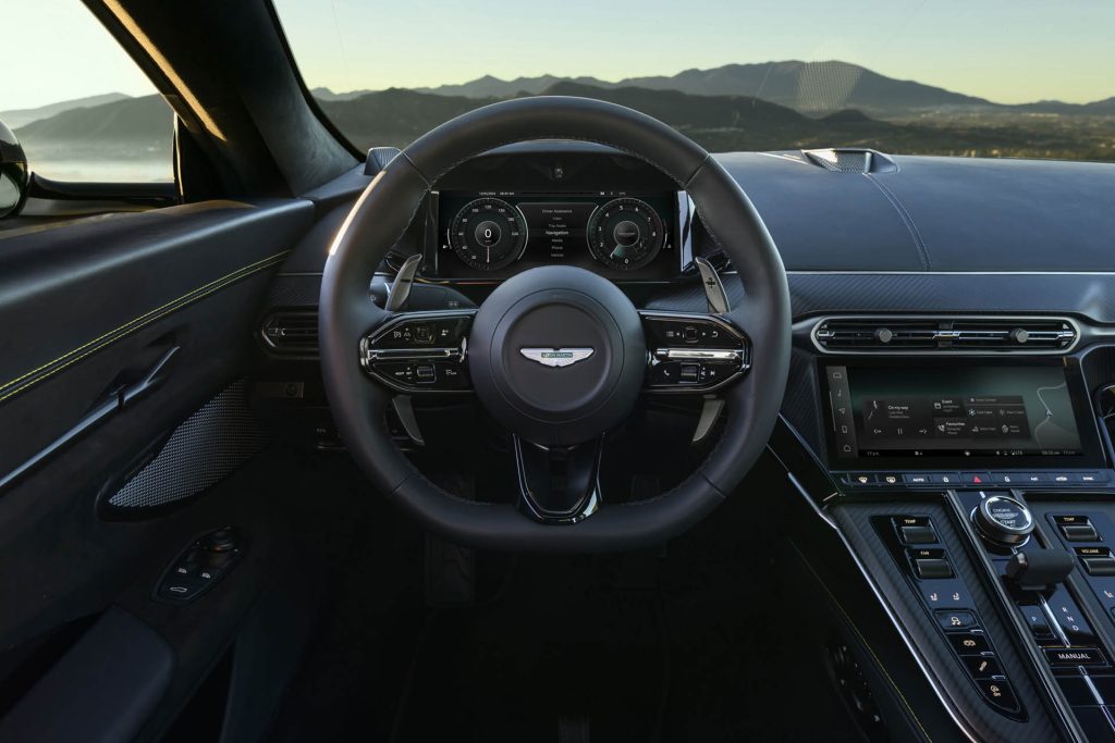 2024 Aston Martin Vantage updated interior