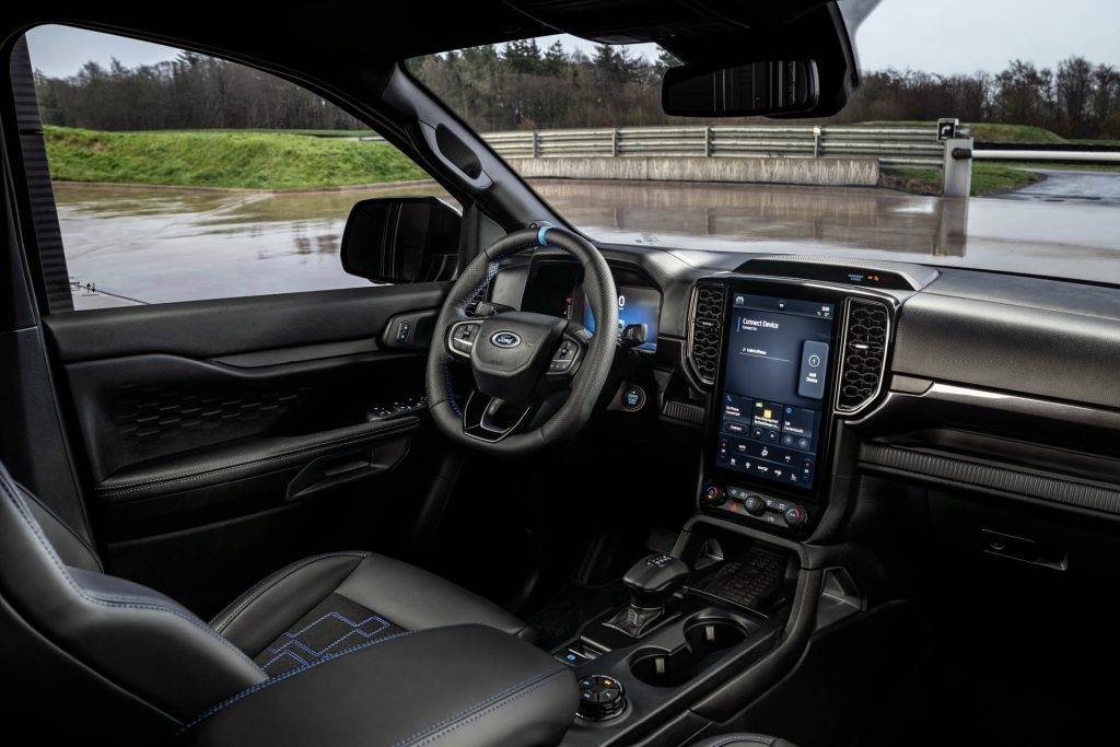 2024 Ford Ranger MS-RT interior