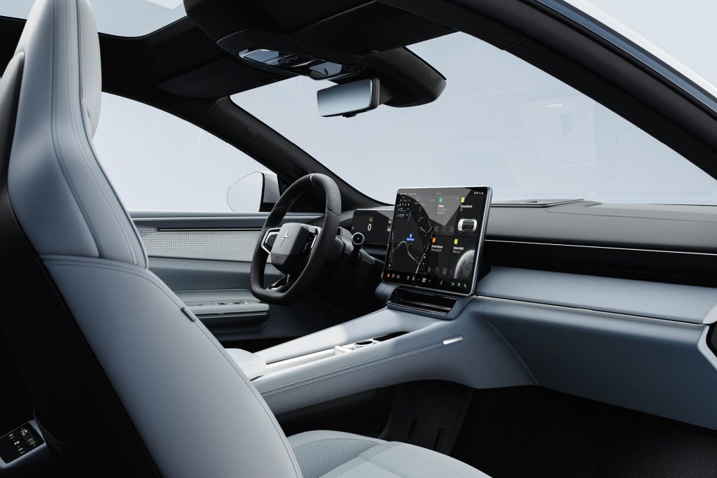 2024 Polestar 4 interior