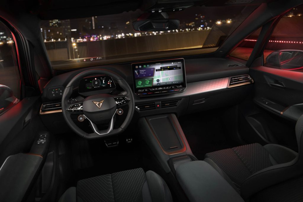 2025 Cupra Born VZ interior