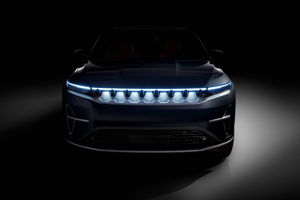 2025 Jeep Wagoneer S illuminated front grilles