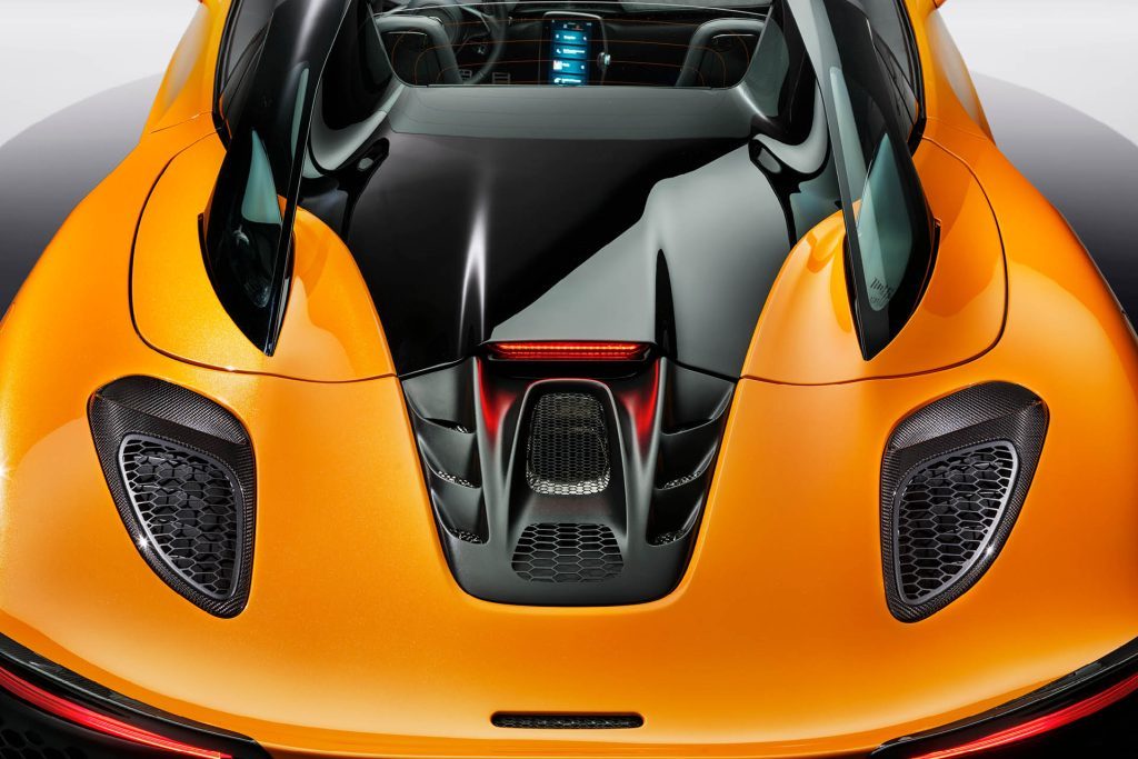 2025 McLaren Artura Spider rear bodywork
