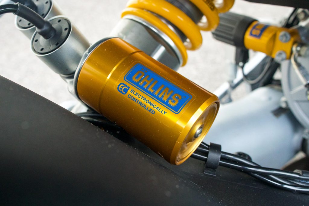 Ohlins semi-active suspension system