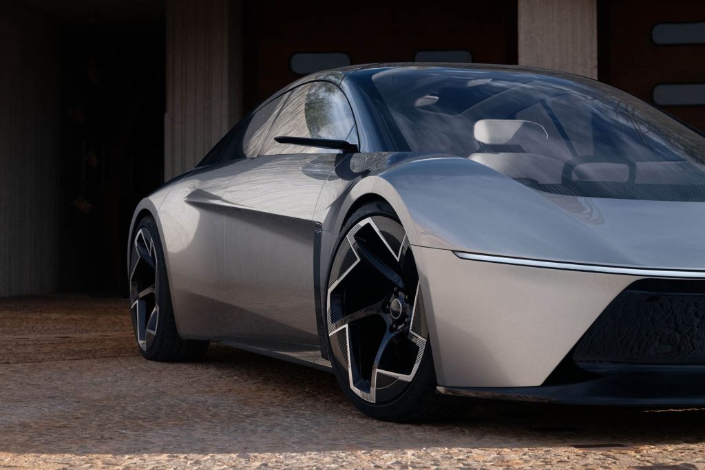 Chrysler Halcyon Concept front detail view