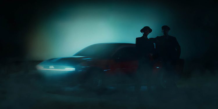 Electric Dodge Charger teaser