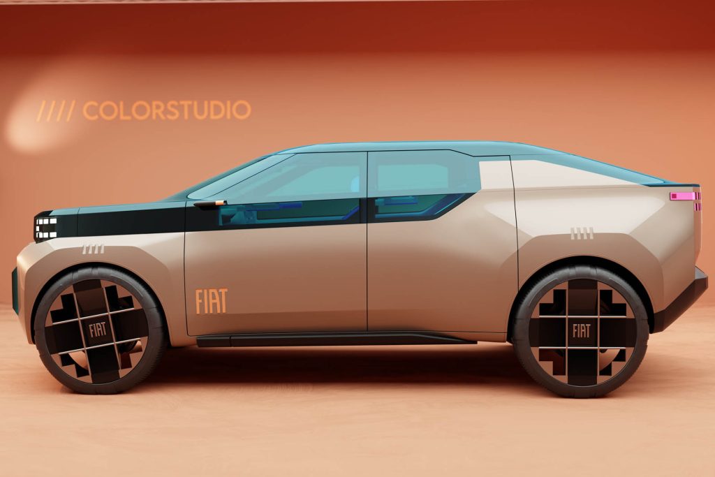 Fiat Fastback Concept side profile view