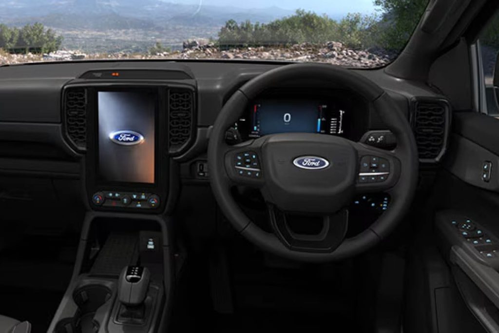 2024 Ford Ranger Tremor interior