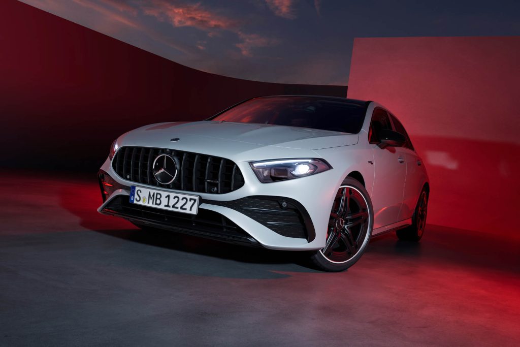 2024 Mercedes-AMG A 35 4Matic front three quarter view