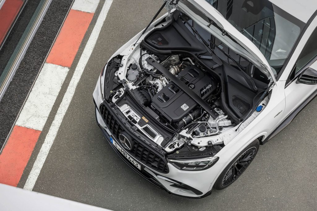 2024 Mercedes-AMG GLC 43 4Matic Coupe engine