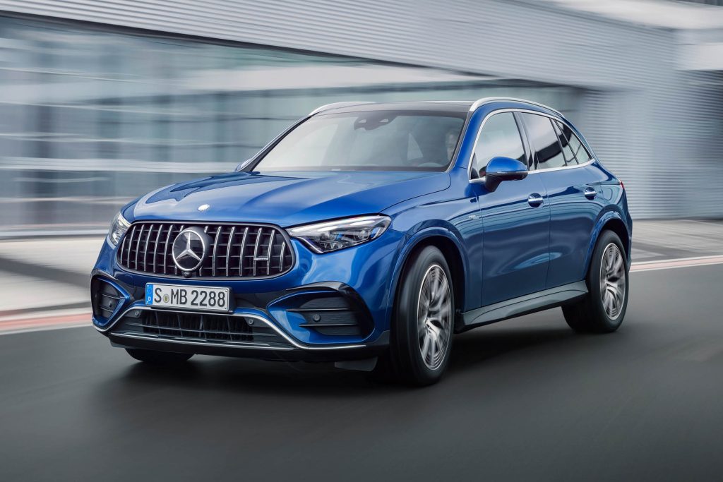 2024 Mercedes-AMG GLC 43 4Matic SUV front three quarter view