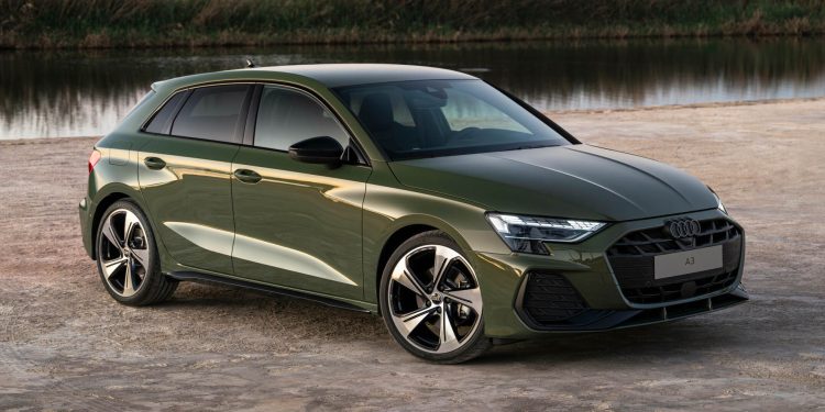 2025 Audi A3 front three quarter view