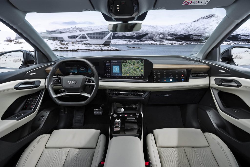 2025 Audi Q6 e-tron interior